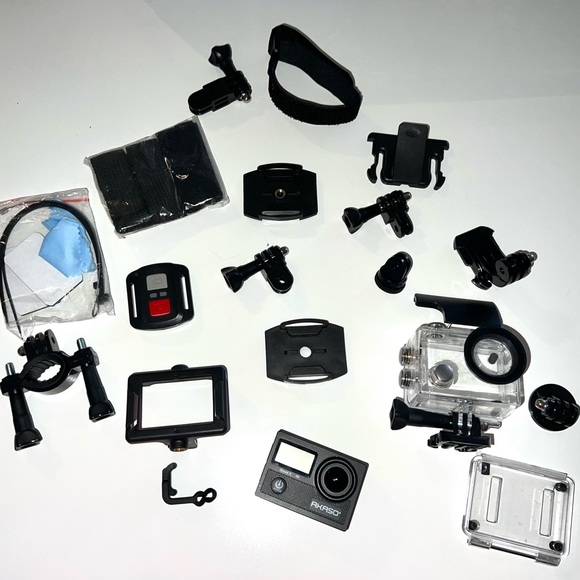 AKASO Brave 4 4K 20MP WiFi Action Camera Ultra HD with EIS 30m Waterproof Camera - Picture 3 of 4